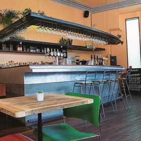 HARMONIUM restaurant review, Henderson Street BOTH SHAPES AND EXTERIOR