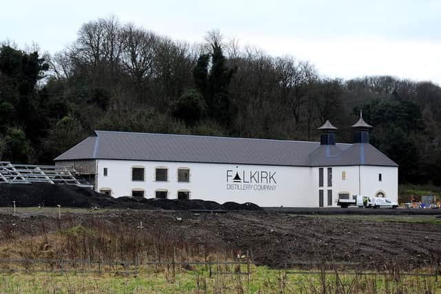 The Falkirk Distillery is due to open this year after three years of construction. Picture: Michael Gillen