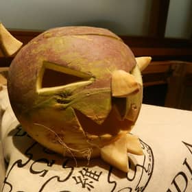 Halloween carving