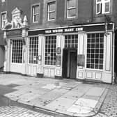 Exterior of The White Hart Inn in the Grassmarket area of Edinburgh, June 1983. Picture: TSPL