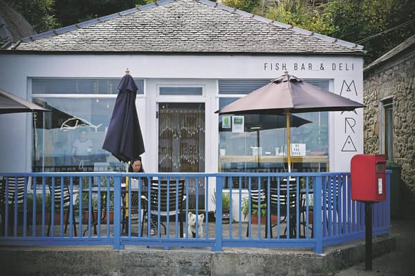 restaurant Mara fish bar & deli Shore road, Corrie, Isle of Arran KA27 8JB