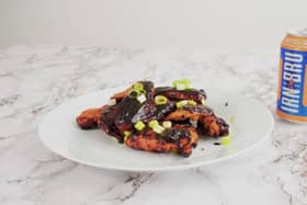 Irn-Bru chicken wings
