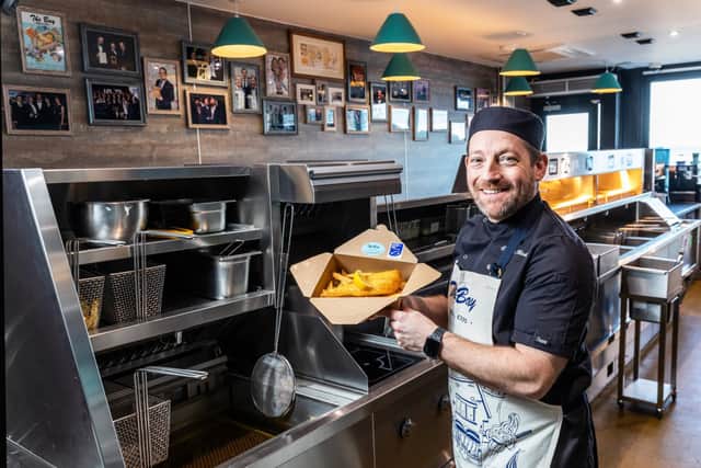 The Bay Fish and Chips after the revamp.
Picture Simon Price/Firstpix