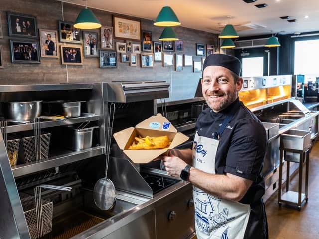The Bay Fish and Chips after the revamp.
Picture Simon Price/Firstpix