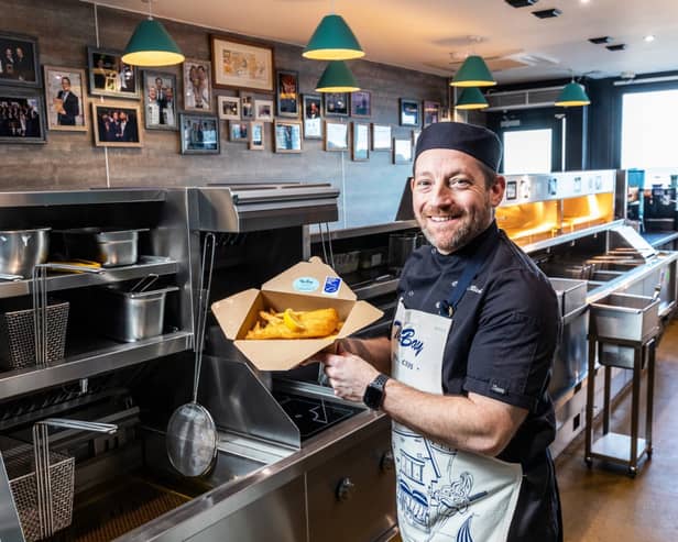 The Bay Fish and Chips after the revamp.
Picture Simon Price/Firstpix