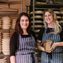 Rachel Morgan and Emily Cuddeford from Twelve Triangles Bakery
