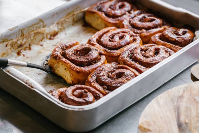 Cinnamon Buns from Twelve Triangles