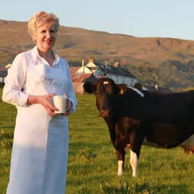 Katy Rodger of Knockraich farm.
