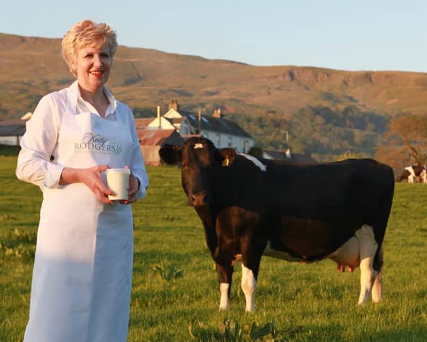 Katy Rodger of Knockraich farm.