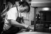 Head chef Lorna McNee in action in her kitchen