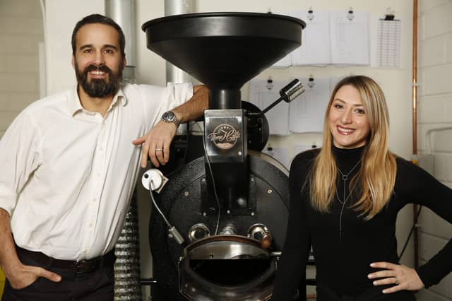 Scotland’s Larder: Richard Keeling and Jessica Jericevich, from Three Hills Coffee Roastery in Selkirk