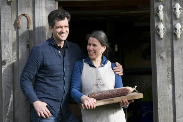 Jan Jacob and Anja Baak of Great Glen Charcuterie