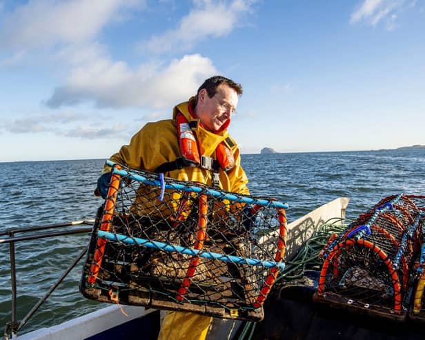 Stewart Pearson, The Lobster Man. Picture: Lisa Ferguson