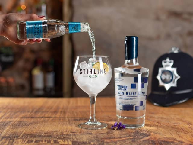 gin blue line