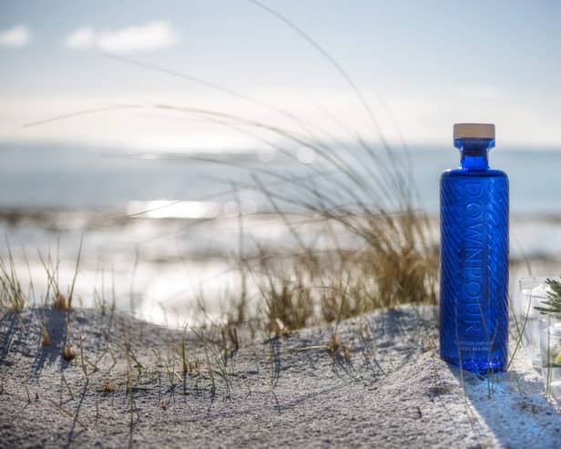 North Uist Distillery, Downpour Scottish Dry Gin, new bottle launch 2022