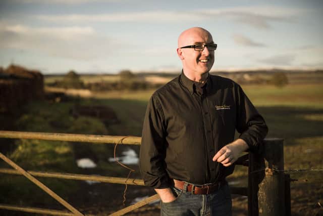 Mark Bush of Summer harvest Oils Ferneyfold Farm, Madderty, Crieff