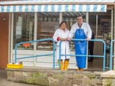 Simon Clark and wife Thip of Clark Brothers Fishmongers, Musselburgh. Photos: Lisa Ferguson