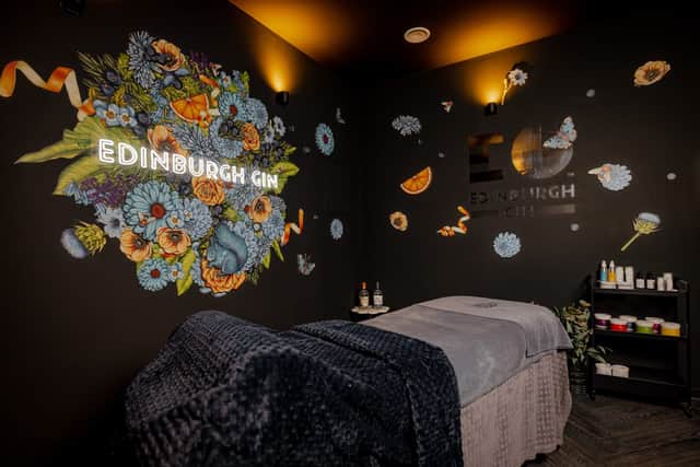 The Edinburgh Gin treatment room
