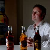Dougal Sharp with a range of Innis & Gunn beers. Picture: TSPL