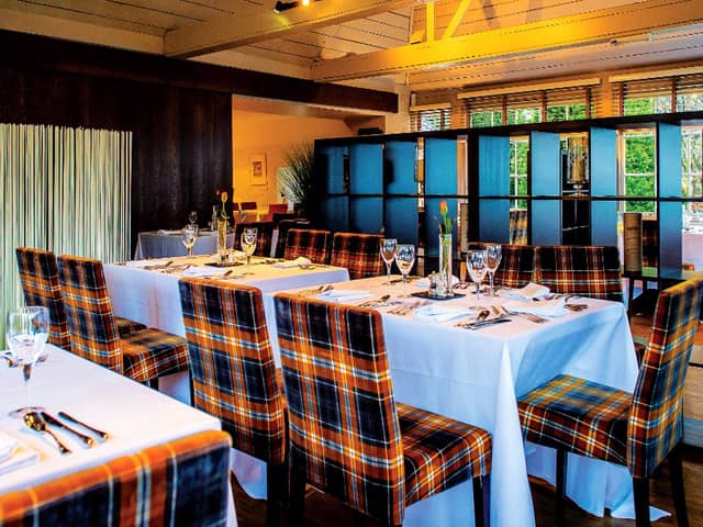 The new restaurant at the Glenturret distillery. Picture: Fraser Band