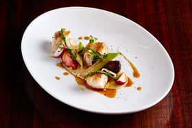 Food - World Gin Day 
Scallops recipe by Craig Hart at the Sheraton Grand Hotel and Spa