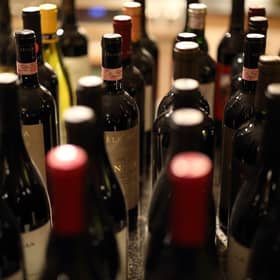 Pic of wine for Tesco's closure