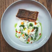 Brian Mcleish, Sea trout, buttermilk, fennel and coriander