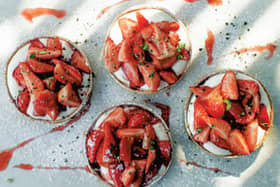 Scottish strawberry tarts. Picture: Marc Millar