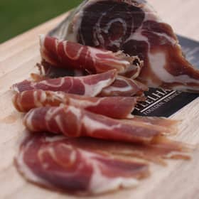 Last year's winner - Peelham air dried juniper mutton. Picture: Peelham