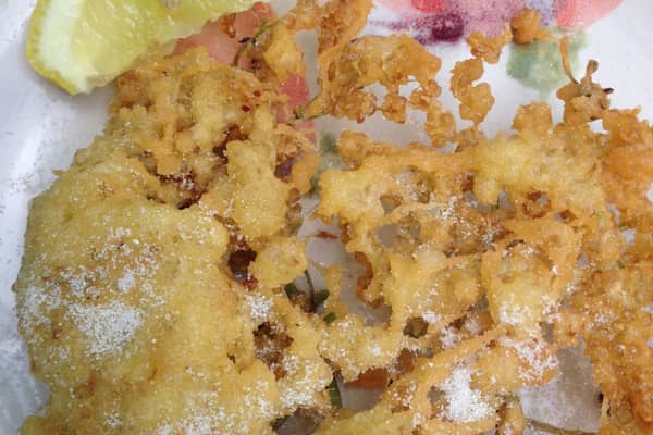 elderflower fritter