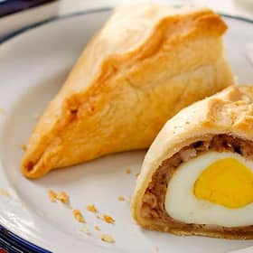 Tesco's Scotch egg pasty