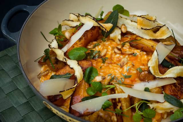 Pumpkin Risotto. Picture: Marc Millar