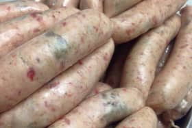 Irn Bru and haggis sausages