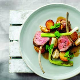 Tom Kitchin rack and shoulder of lamb