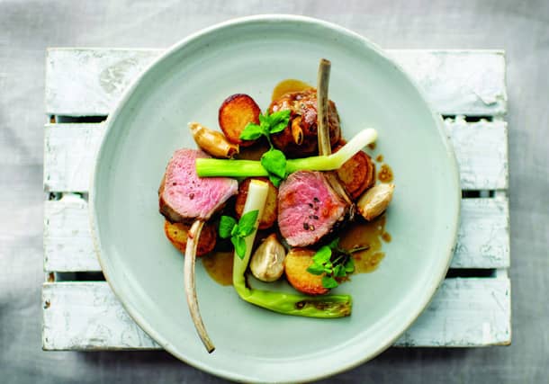 Tom Kitchin rack and shoulder of lamb