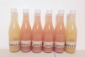 pink apples