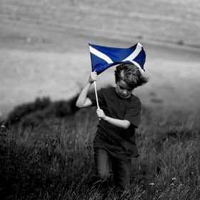 1 Saltire wee boy