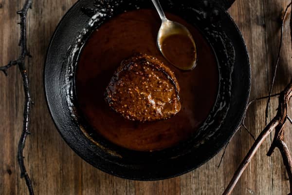 Tom Kitchin recipe shot for Scotland on Sunday
Steak Au Poivre

Spectrtum food 22nd nov