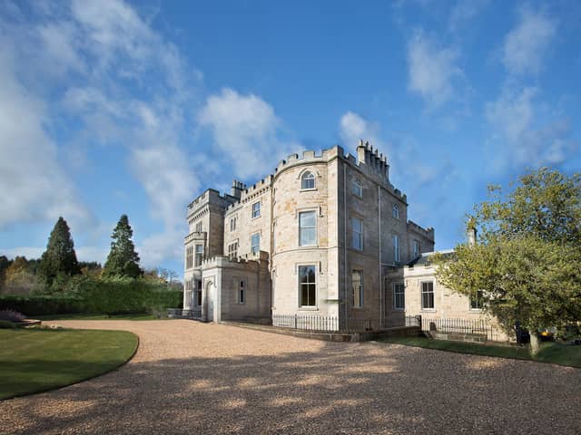 Crossbasket Castle in Blantyre
