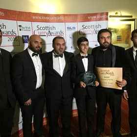 The Sanam Tandoori team are elated with their Scottish Curry Awards win. Picture: Contributed