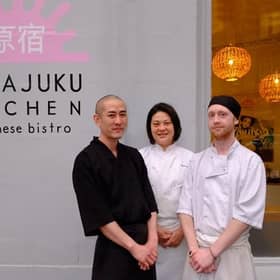 The staff at Edinburgh's Harajuku Kitchen are delighted with their new AA Rosette Award. Picture: Contributed