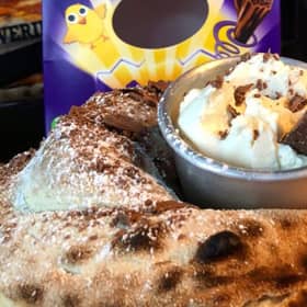 chocolate calzone
