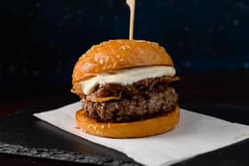 The Top Dog burger from El Perro Negro