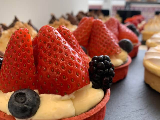 fresh fruit tart