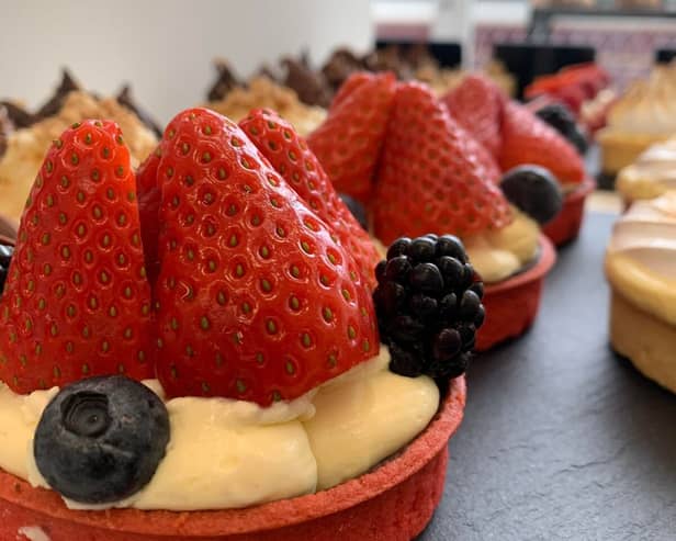 fresh fruit tart