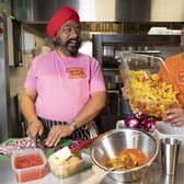 Tony Singh and Brother Lucky at their Food venture ‘Range Chaat at Bonnie & Wild St James Quarter Edinburgh 


Mark F Gibson / Gibson Digital 
infogibsondigital@gmail.co.uk
www.gibsondigital.co.uk

All images © Gibson Digital 2022