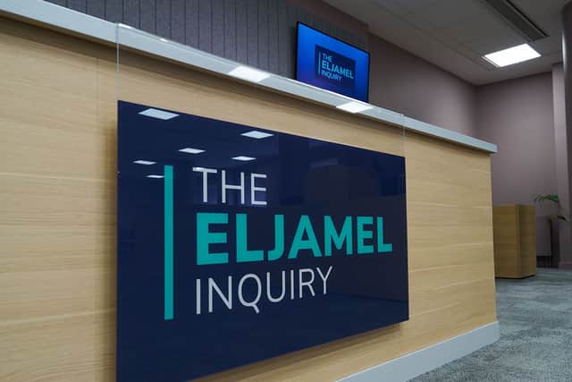 The Eljamel public inquiry is taking place in Edinburgh.