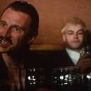 TRAINSPOTTING.  ROBERT CARLYLE as Begbie in the film.