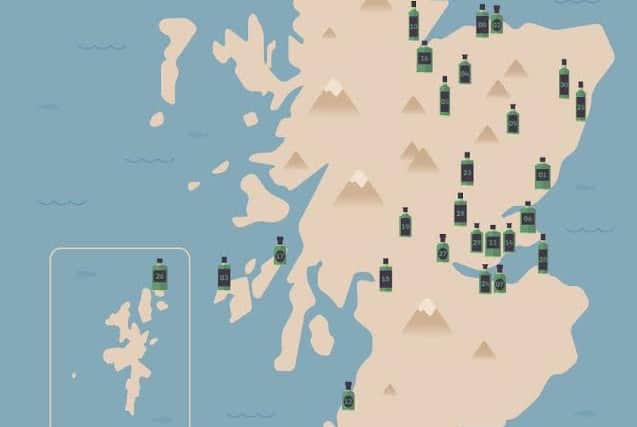 Gin map
