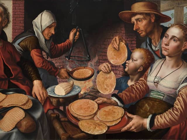 Pieter Aertszen's The Pancake Bakery, circa 1508. Picture: Wikimedia